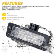 LED License Plate Light Assembly Features