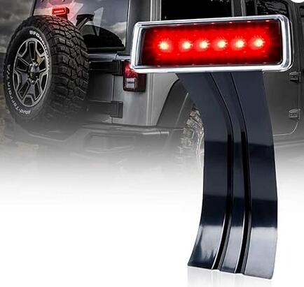 Tercera Luz de Freno LED de Repuesto Para Jeep Wrangler JK 07-18 Xprite