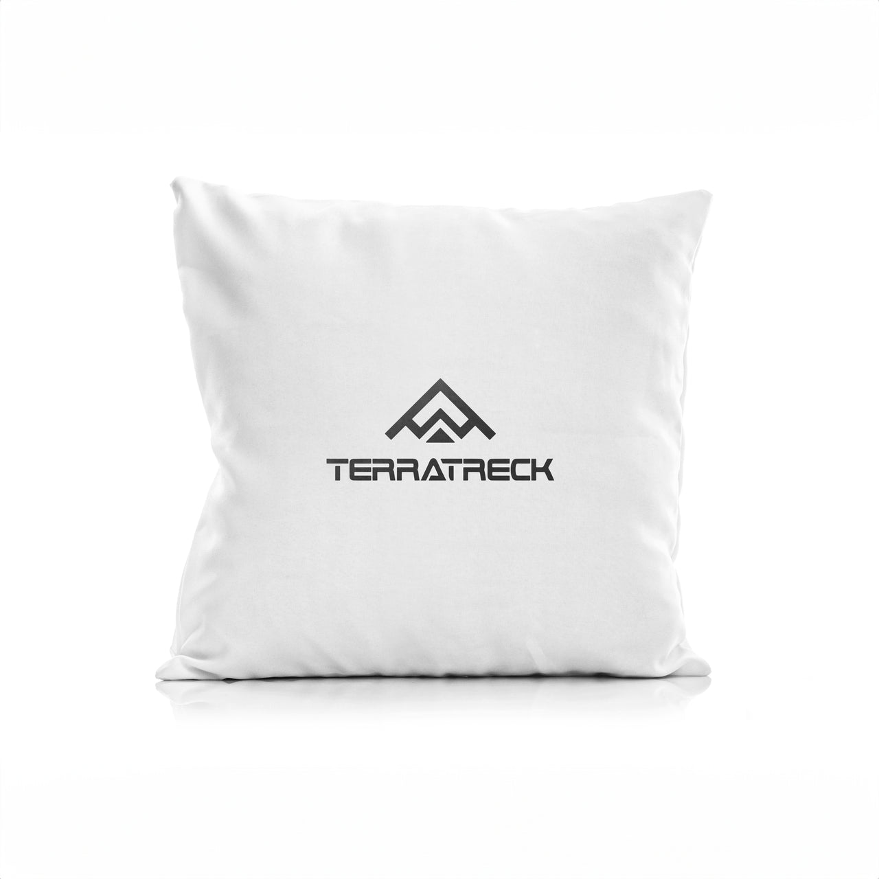 TERRATRECK White Pad for Sitting in Bed Shredded Memory Foam Chair Pillow