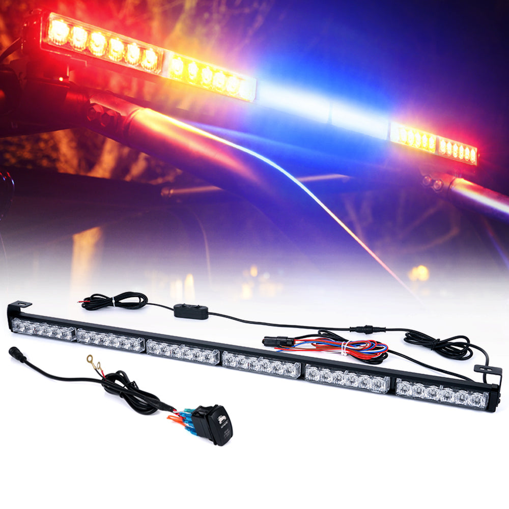 Rear Chase LED Strobe Lightbar 4