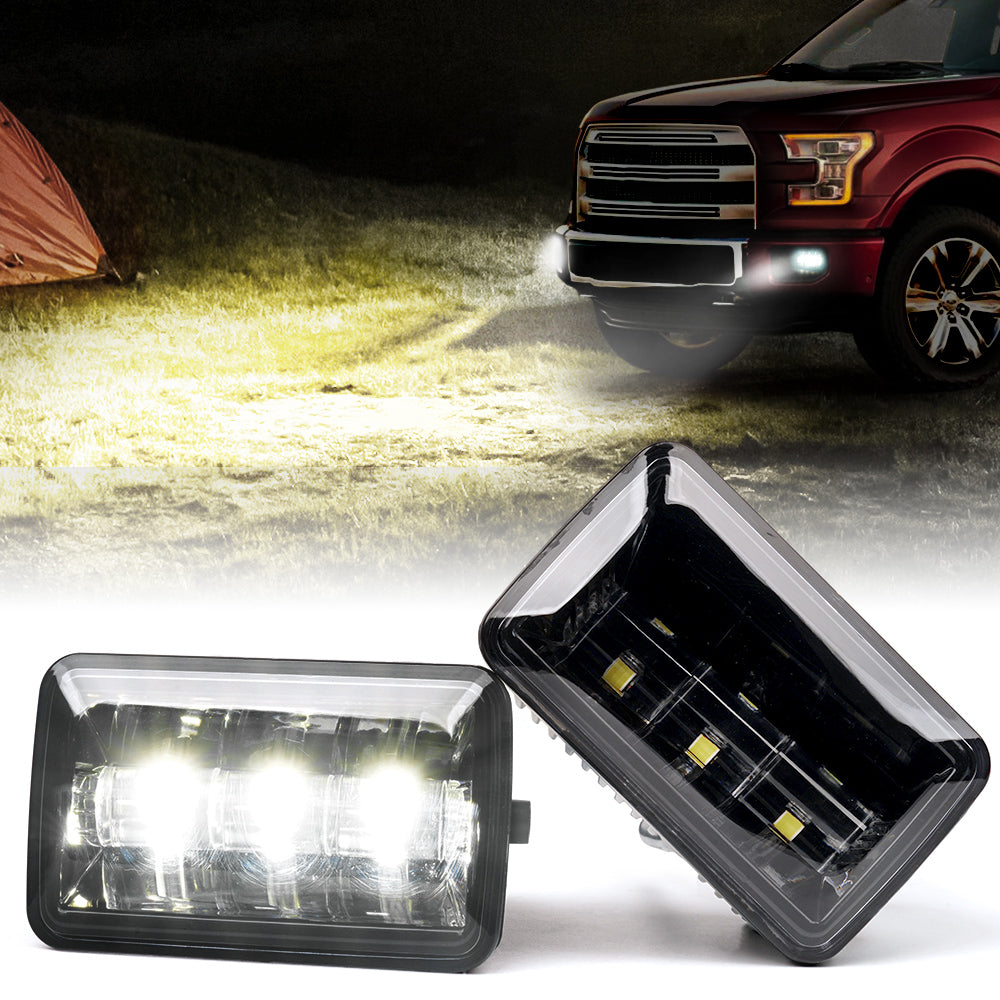 Luces Blancas LED Antiniebla Para Camionetas Ford F150 2015-2019 y Super Duty 2017-2018 Xprite