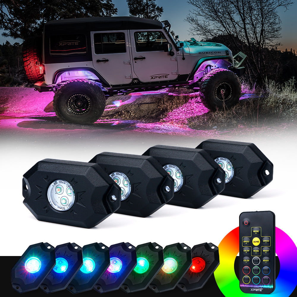 LED Rock Lights