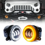 LED Fog Lights Yellow