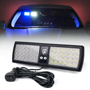 Windshield Visor LED Strobe Lights WB