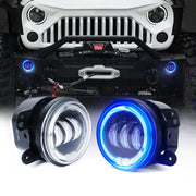 LED Fog Lights Green