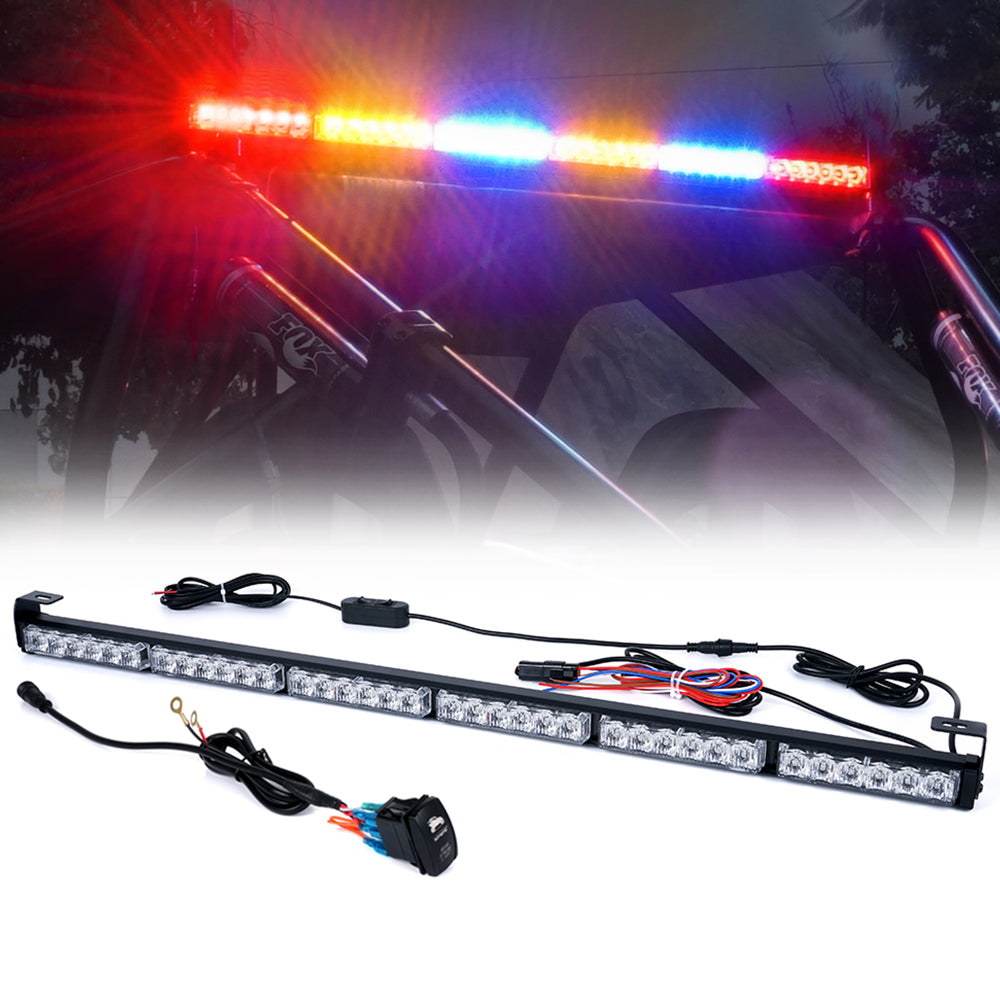 Rear Chase LED Strobe Lightbar 3