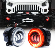 LED Fog Lights Red