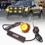 LED Hide-A-Way Emergency Strobe Lights Yellow