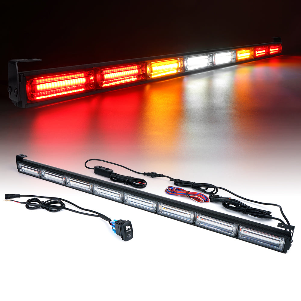 Rear Chase Strobe Light Bar white