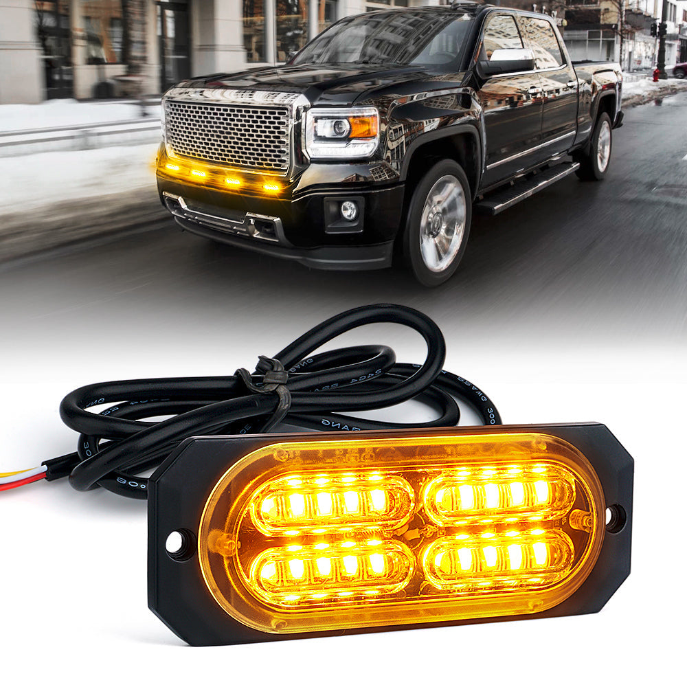 Side Marker Strobe Light Amber