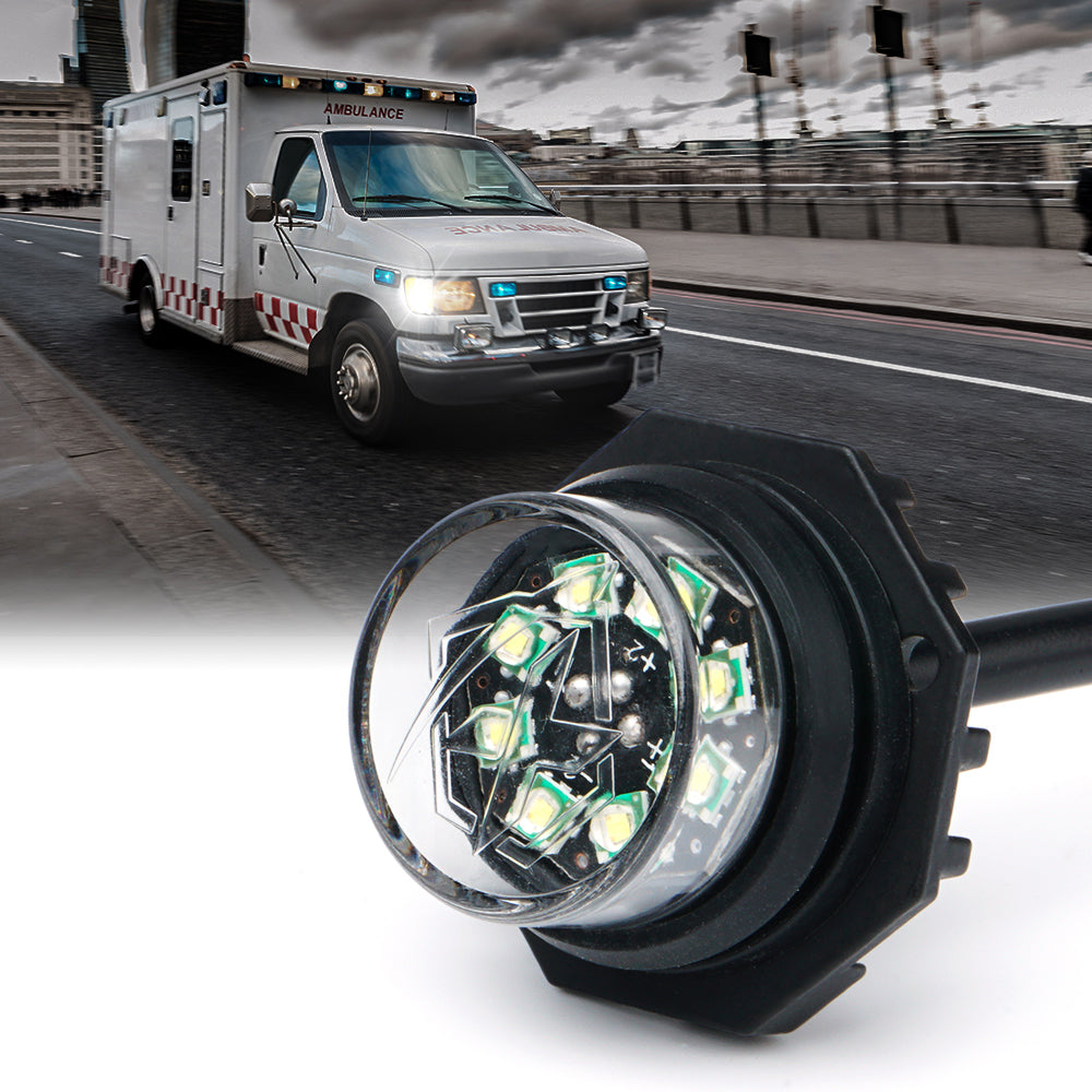 LED Hide-A-Way Emergency Strobe Lights