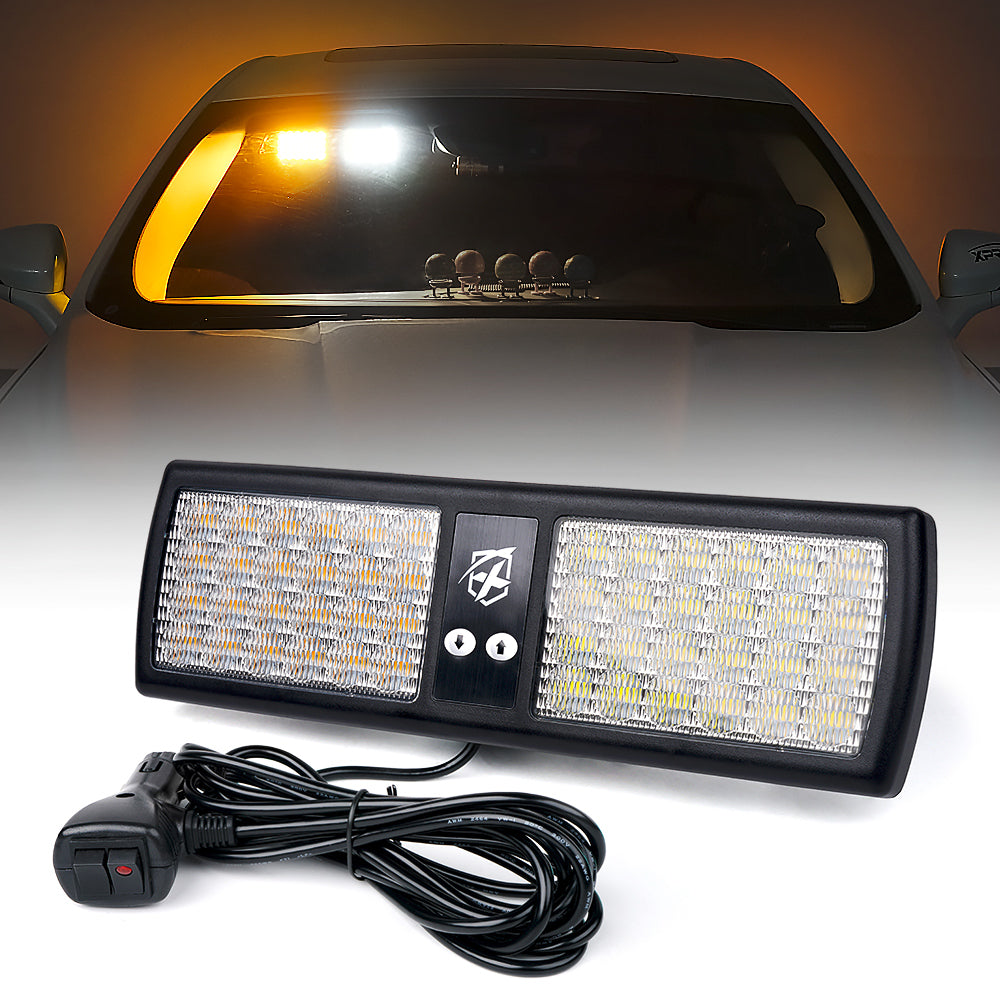 Windshield Visor LED Strobe Lights WY