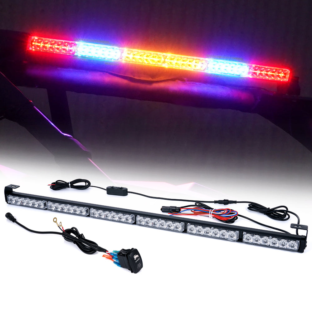 Rear Chase LED Strobe Lightbar 5