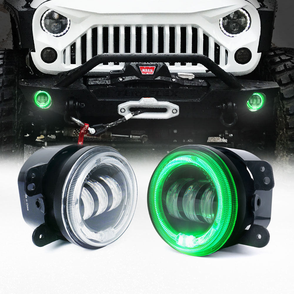 LED Fog Lights Blue