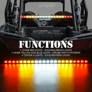 Rear Chase Strobe Light Bar function