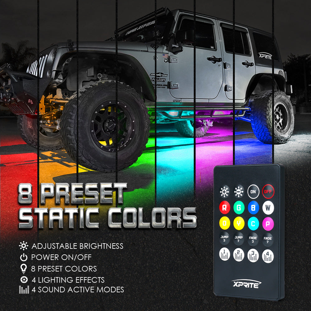 LED RGB Underbody Kit Static