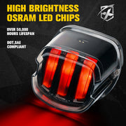 Rear LED Taillight Assembly Brightness