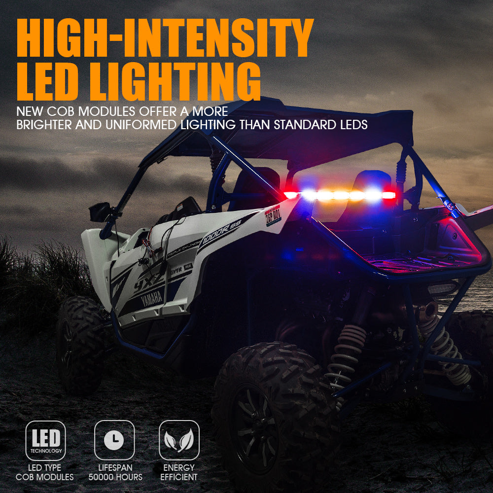 Rear Chase LED Strobe Lightbar Switches