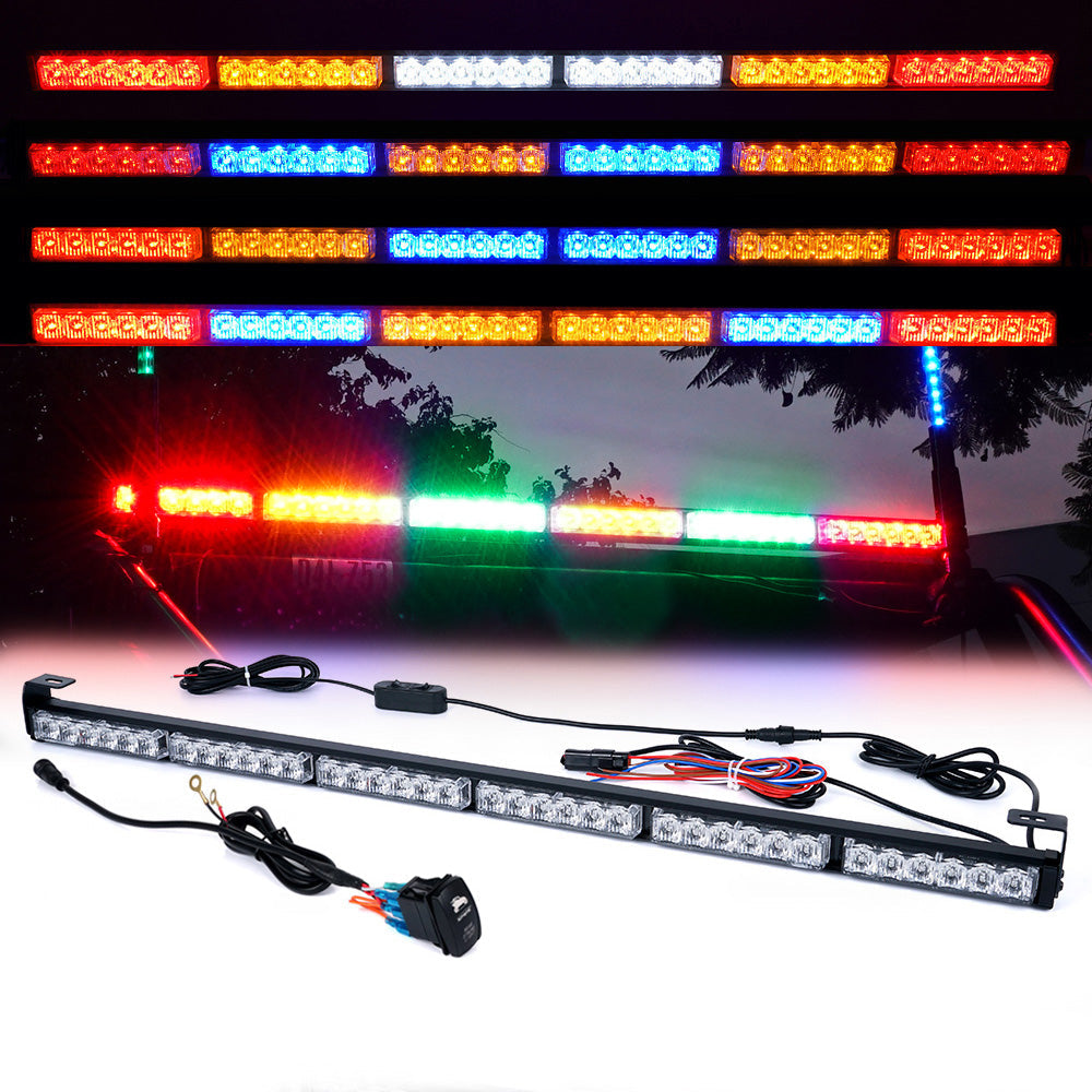 Rear Chase LED Strobe Lightbar 