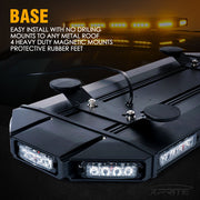 Roof Top Strobe Light Bar 27" Base