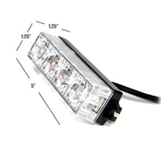 Surface Mount Grill Strobe Light Head Beam