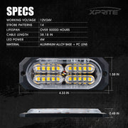 Side Marker Strobe Light Specs