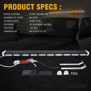 LED Strobe Light Bar Specs