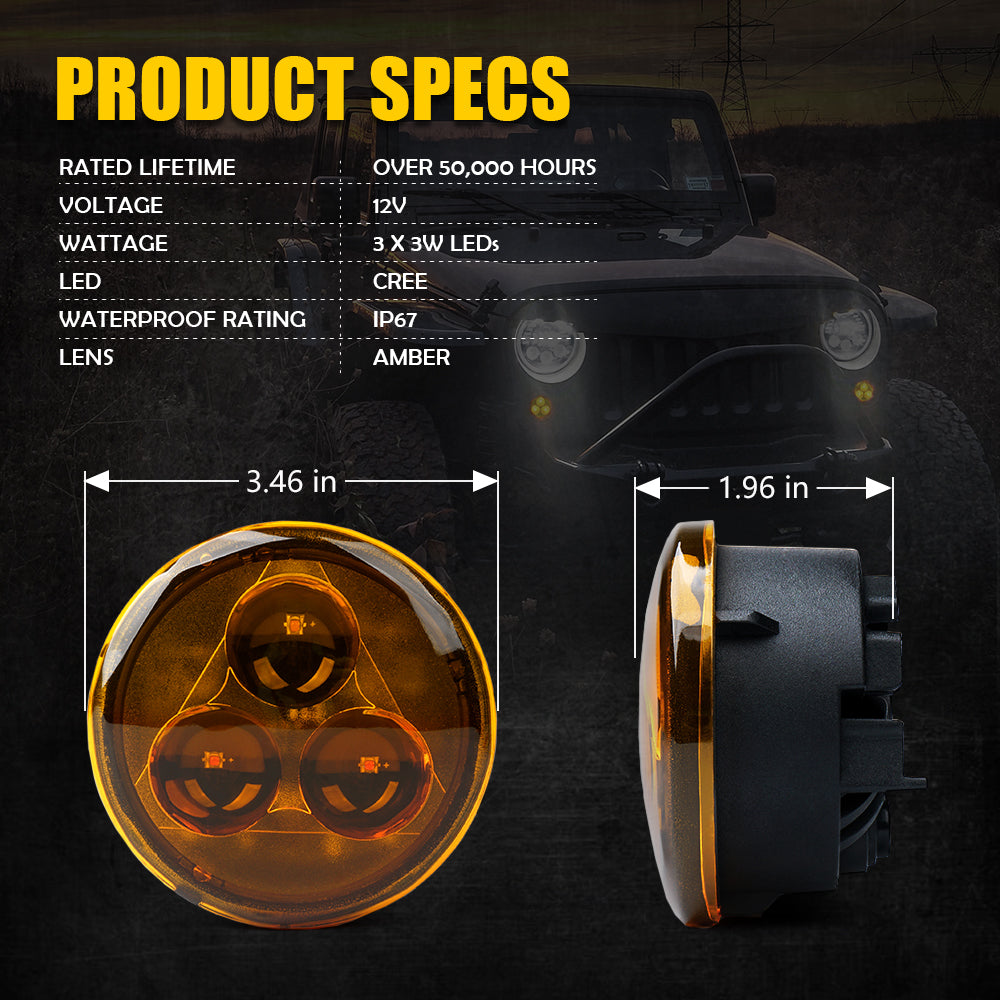 LED Turn Signal Light Specs