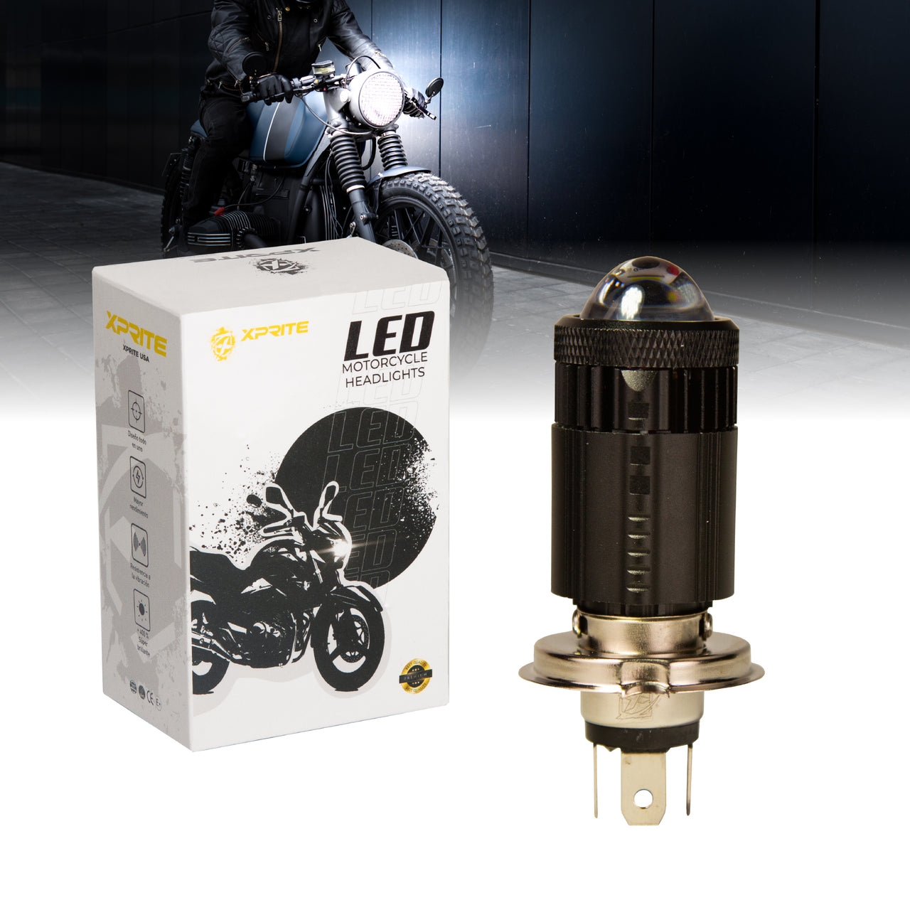 Bombilla LED Para Faros de Mototicleta | M01F 30W