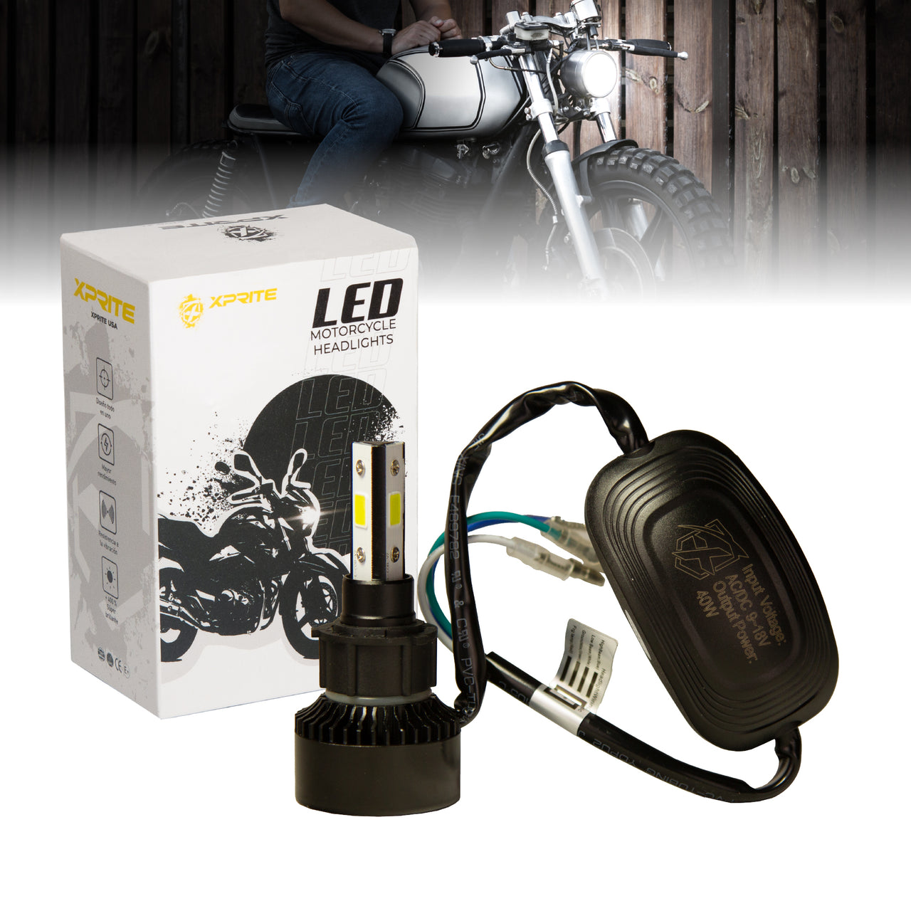 Bombilla LED Para Faros de Motocicleta | M02Q 35W