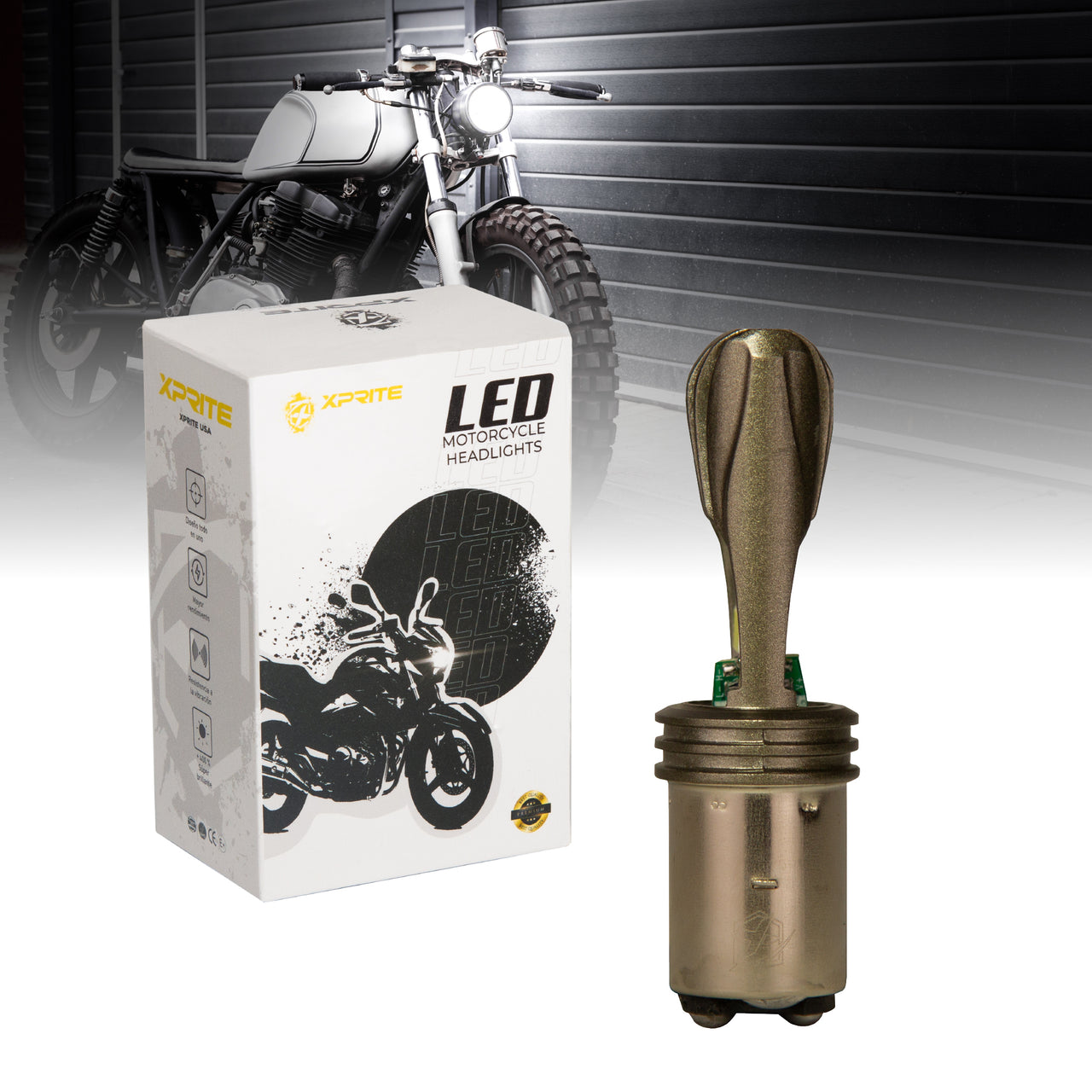 Bombilla LED Para Faros de Motocicleta | M11R S2BA 8W